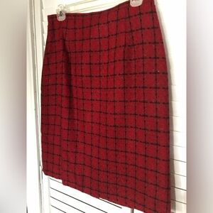 Karen Scott Polyester Tweed Skirt Size 10